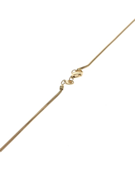 Diamond Propeller Necklace in Yellow Gold